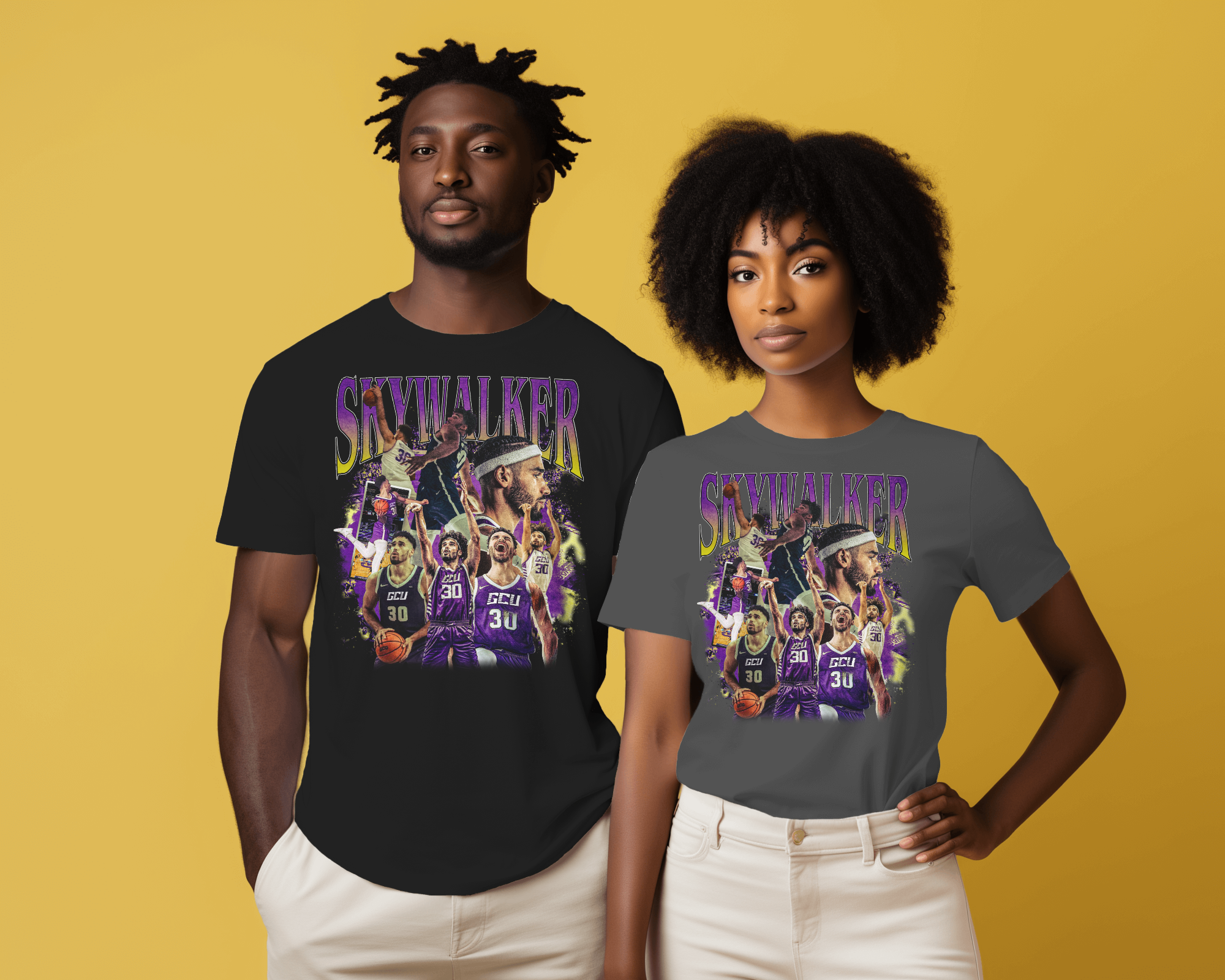 black-couple-wearing-white-tshirt-in-front-of-plain-background-0219